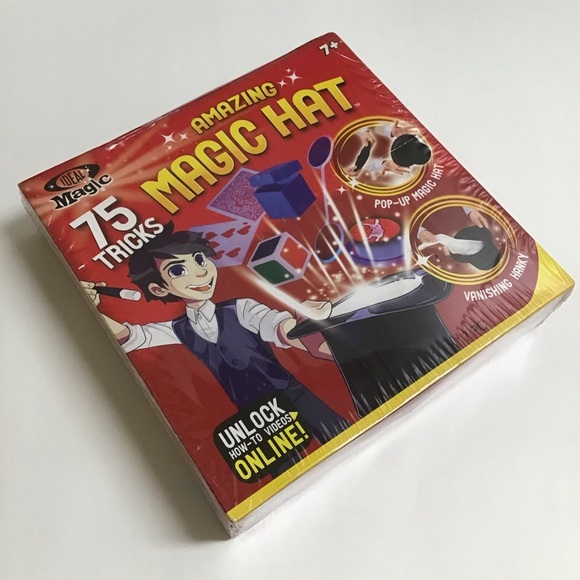 NEW Amazing Magic Hat 17-PC Kit IDEAL 75 Tricks Ryan Oakes Magician Entertaining - Picture 1 of 6